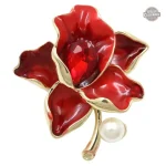 Broche Fleur d'Antan steampunk pour femme
