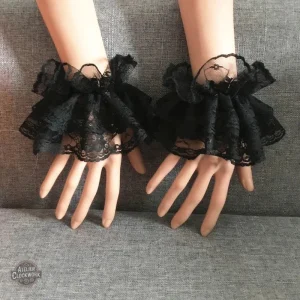 Gants Steampunk Femme avec Dentelles Élégantes