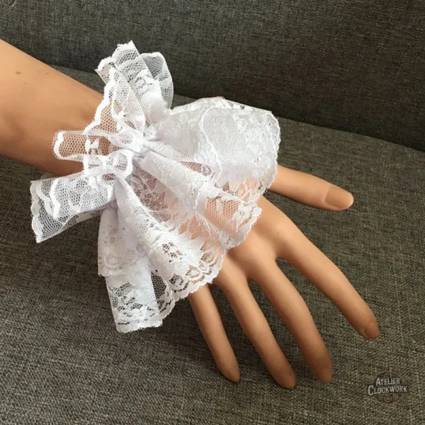 Élégants Gants en Dentelle pour Femme - Style Steampunk