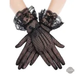 Gants Gotthiques Courts - Dark Mittens pour femme