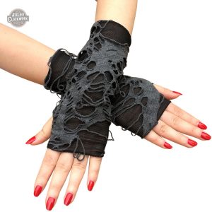 Accessoire tendance steampunk : gants inspirés du post-apocalyptique
