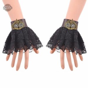 Gants Steampunk en dentelle pour un style vintage féminin