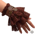 Gants rétro inspirés du style steampunk pour femme