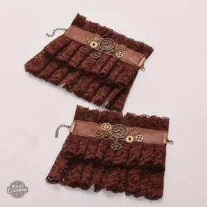 Gants de mode femme au design steampunk distinctif