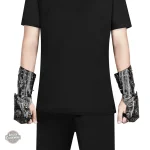 Gants Steampunk avec rivets décoratifs