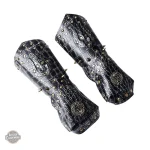 Gants en style Steampunk avec détails rivetés