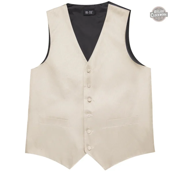 Gilet blanc de costume steampunk pour occasions spéciales