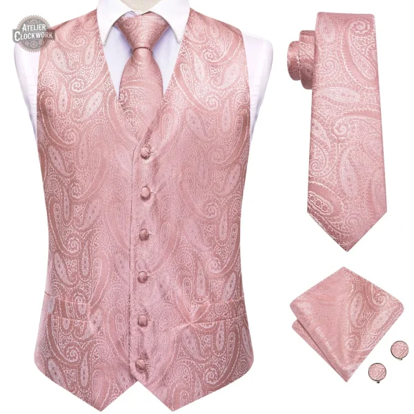 Gilet Costume Terracotta pour homme au style steampunk