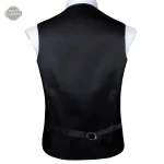 Gentilhomme Moderne : Gilet de costume steampunk terracotta