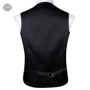 Gentilhomme Moderne : Gilet de costume steampunk terracotta