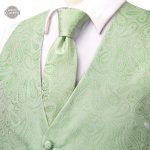 Gilet vert raffiné pour homme, mode steampunk