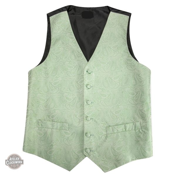Gilet homme vert, accessoire de mode steampunk