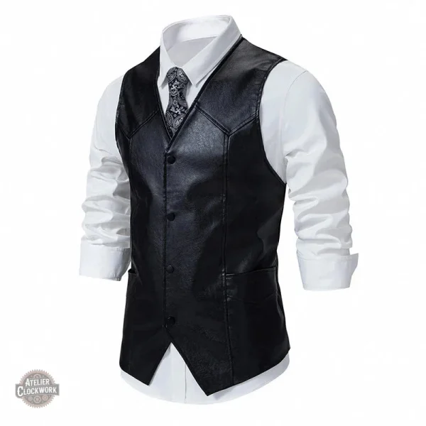 Gilet Dorian Gray pour un look élégant sans manches
