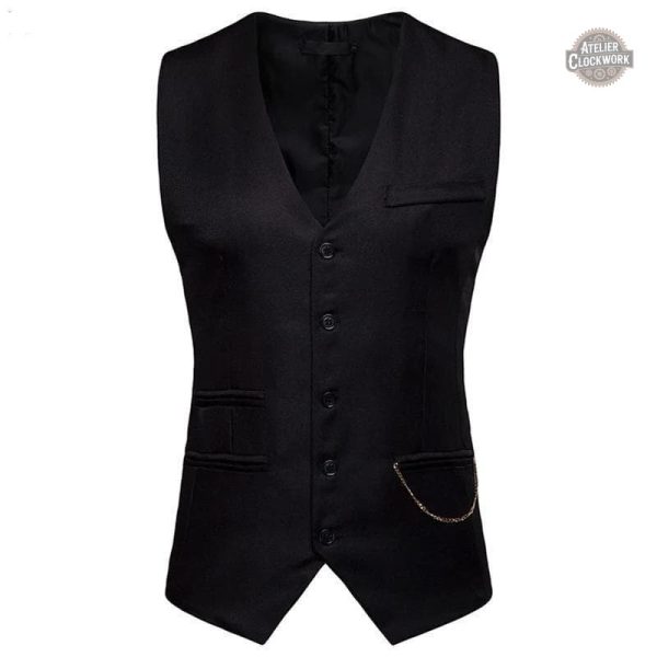 gilet-de-costume-homme-vintage-1 Gilet de costume homme Moriarty vintage