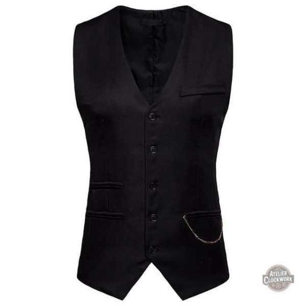 Gilet vintage steampunk pour homme