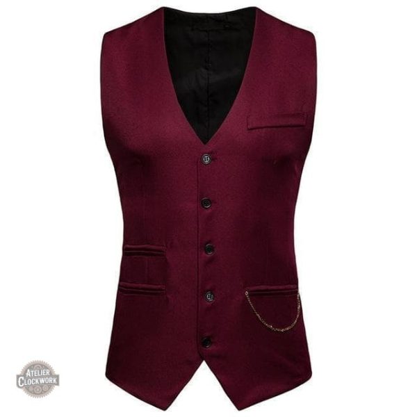Gilet homme rétro en style steampunk