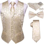 Gilet Beige Homme Sans Manche - Oscar Wilde