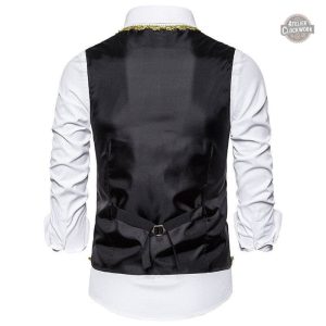 Gilet Buckingham au design Steampunk unique