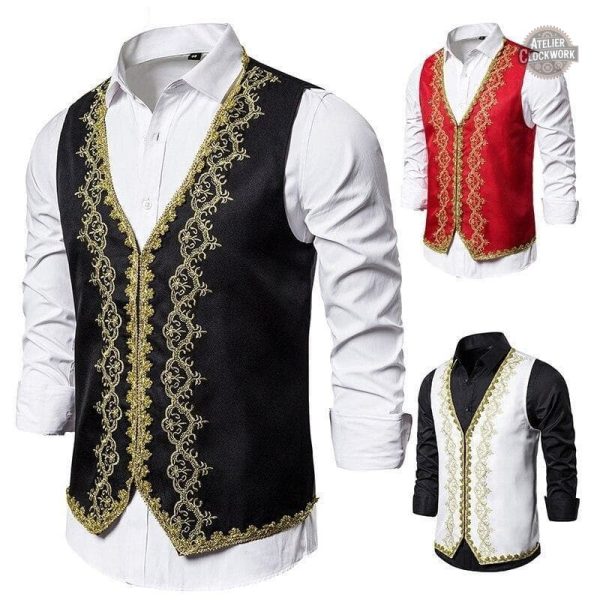 Gilet Steampunk pour costumes masculins