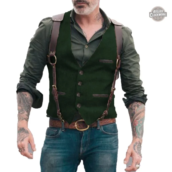 Gilet steampunk pour une allure distinctive