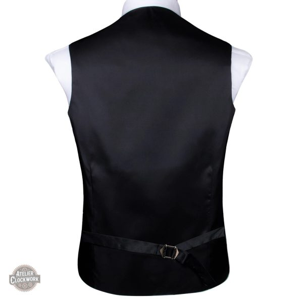 Gilet rouge élégant pour costumes steampunk masculins