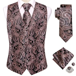 Gilet marron homme style victorien, élégance steampunk