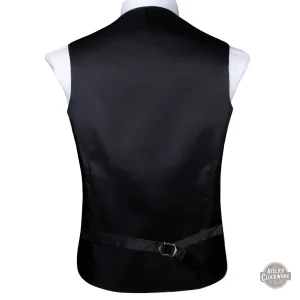 Gilet marron pour homme, style rétro victorien