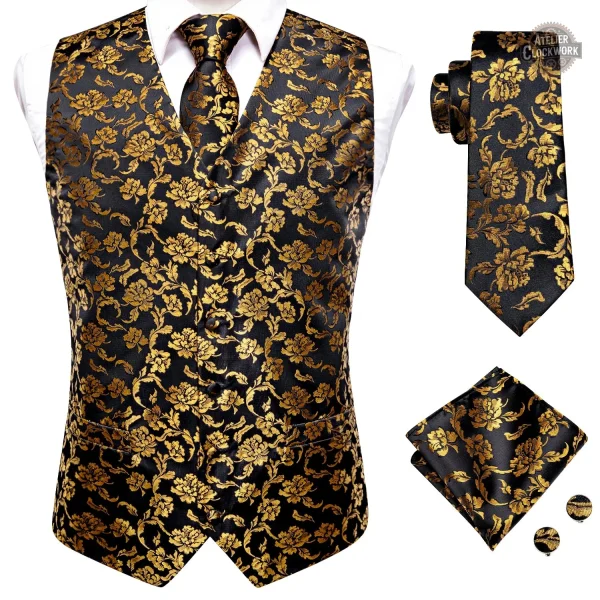 Gilet à Thème Steampunk pour Homme