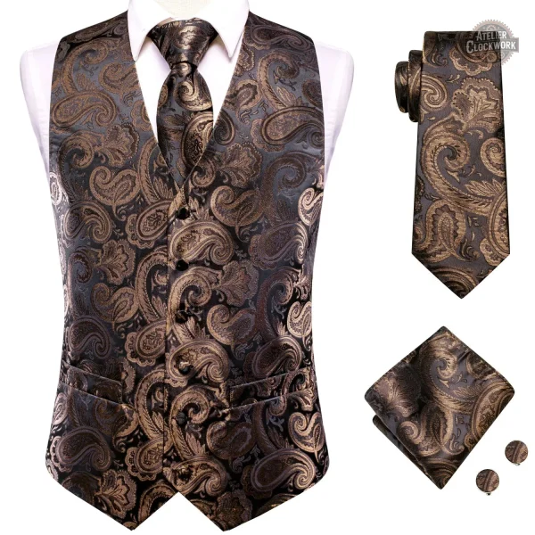 Gilet Original Homme Victorien - vue 6