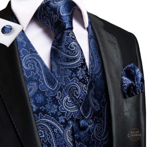Veste sans manches bleue pour homme, look steampunk
