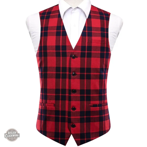 Gilet élégant pour homme en style steampunk