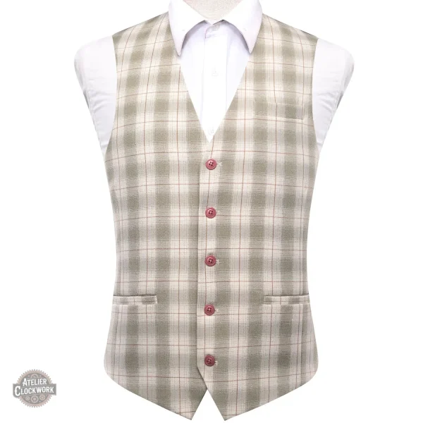 Accessoire de mode steampunk : gilet pour homme
