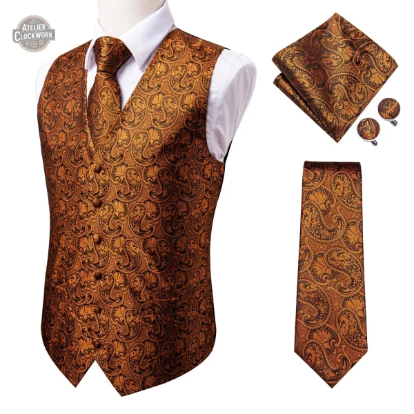 Gilet Steampunk pour homme au style vintage