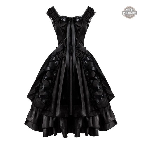 gothique-lolita-robe-1 Robe Lolita Gothique - Soirée Funèbre