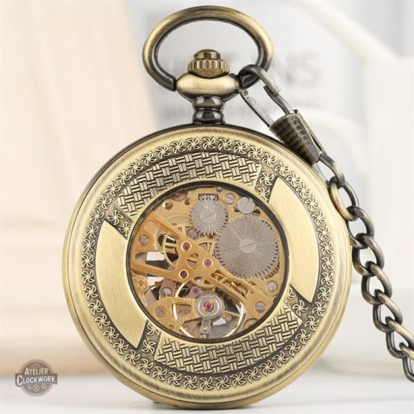 Modèle Da Vinci : montre à gousset raffinée