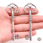Clefs décoratives pour projets artistiques steampunk