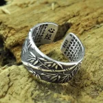 Bague élégante en argent pour homme
