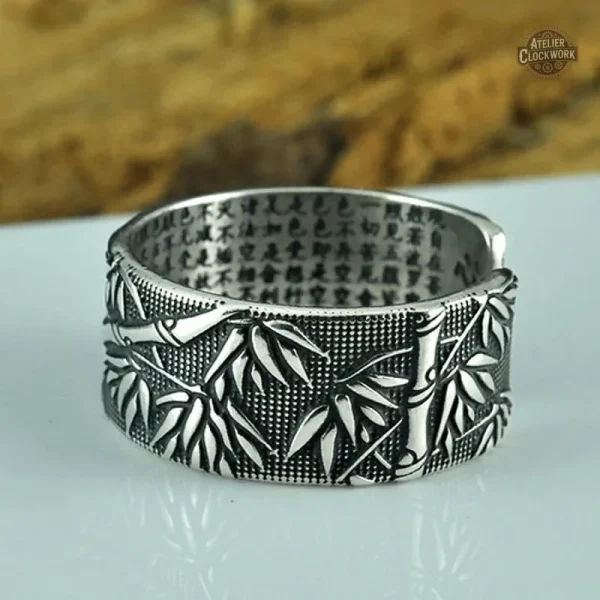 Bague en argent pour homme - Asian Pilgrim