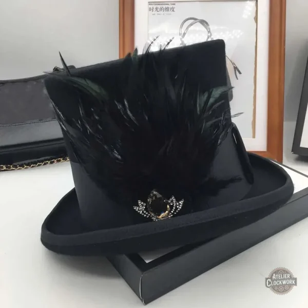 haut-de-forme-femme-steampunk-store-1 Chapeau Gothique Femme Haut de Forme