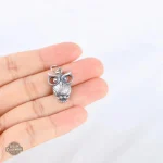 Bijou en acier pour homme, pendentif hibou original