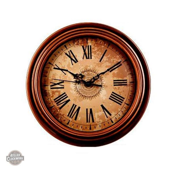 horloge-ancienne-murale-1 Horloge murale steampunk au design rétro