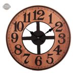 Horloge Steampunk Champêtre élégante au design rétro