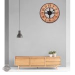 Horloge Steampunk au style champêtre et vintage