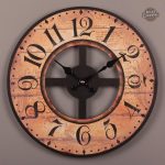 Odyssée temporelle avec l'horloge Steampunk champêtre