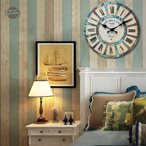 Horloge vintage inspirée du steampunk, design unique