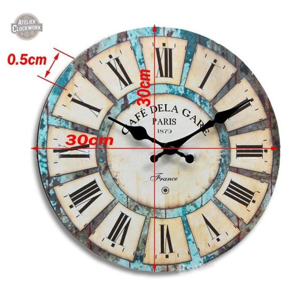 Élégante horloge steampunk pour un intérieur original