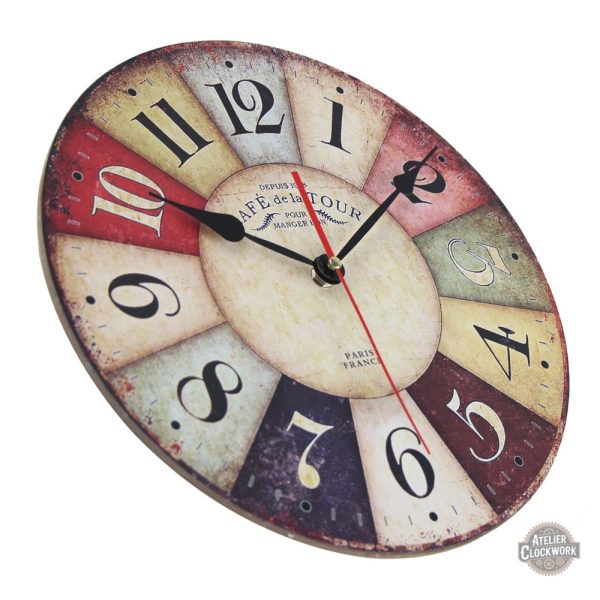 Élégante horloge steampunk, décor inspirant