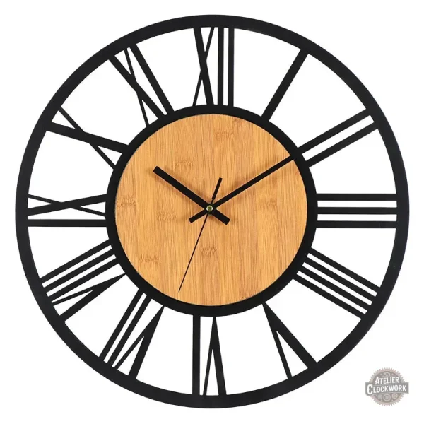 Horloge décorative steampunk, inspiration rétro-futuriste