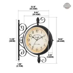 Horloge vintage, alliant design et charme steampunk