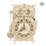 Horloge Hibou en Bois Steampunk DIY
